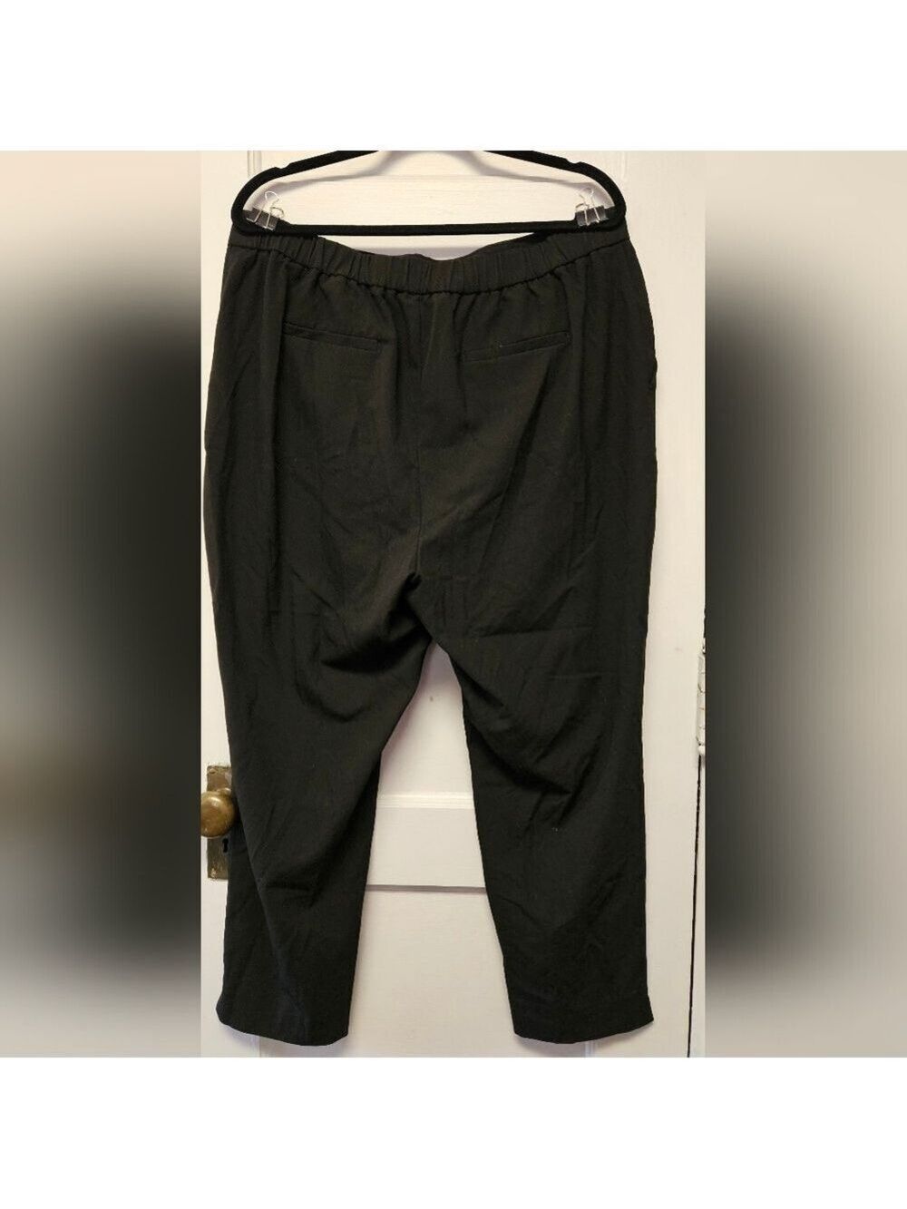 Banana Republic Black Hayden Trousers Women's Size 18 - Picture 4 of 6